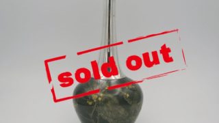 在銘 四分一・銀 梅花図花瓶 | 明治工芸・明治金工の販売専門店なら