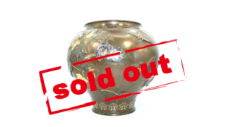 起立工商会社製 帝室技芸員鈴木長吉 象嵌花鳥図花瓶 | 明治工芸・明治